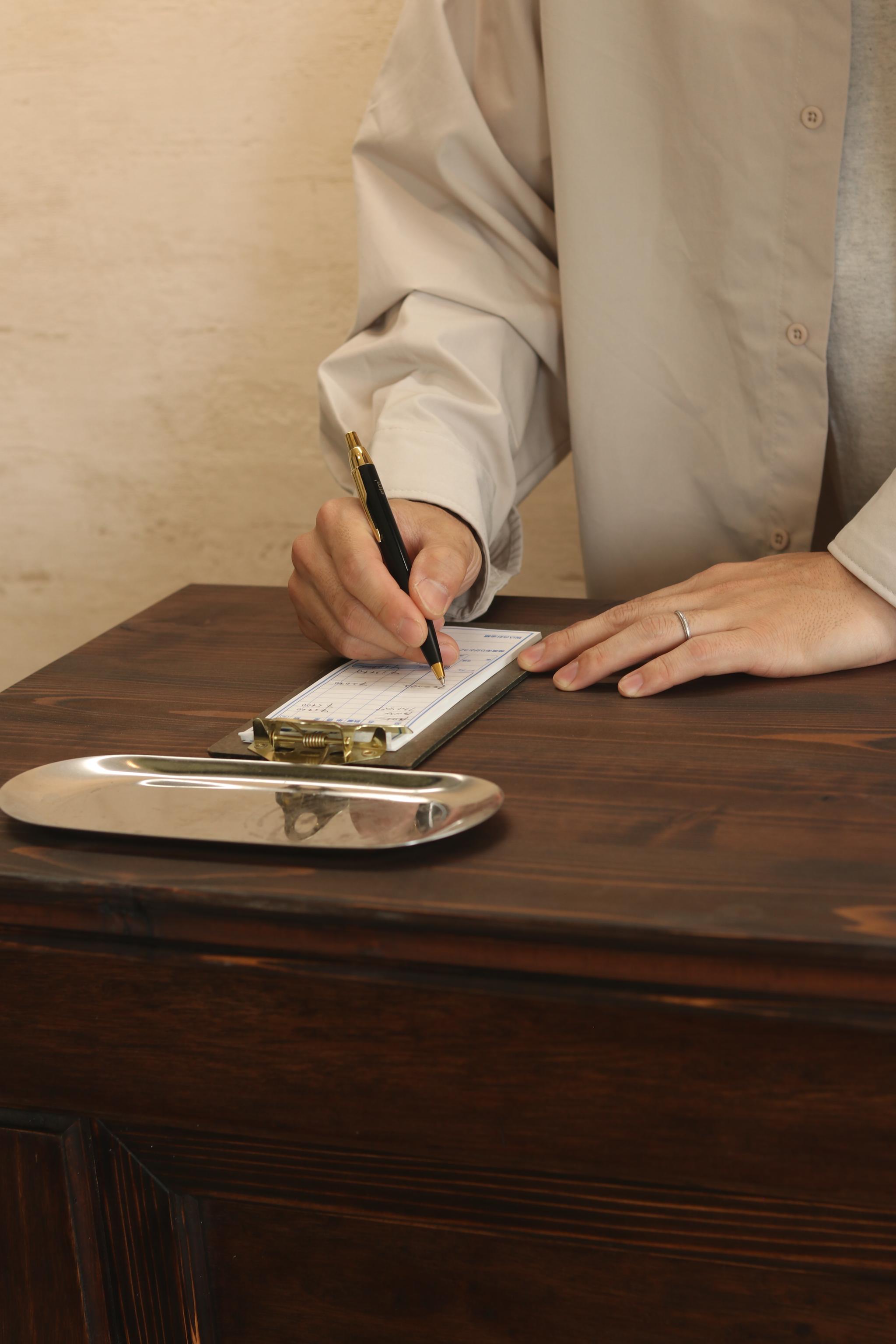 折畳みアンティークカウンター 折りたたみテーブル レジ台 キャッシャー 受付 ディスプレイ 店舗什器 マルシェ | 13枚目